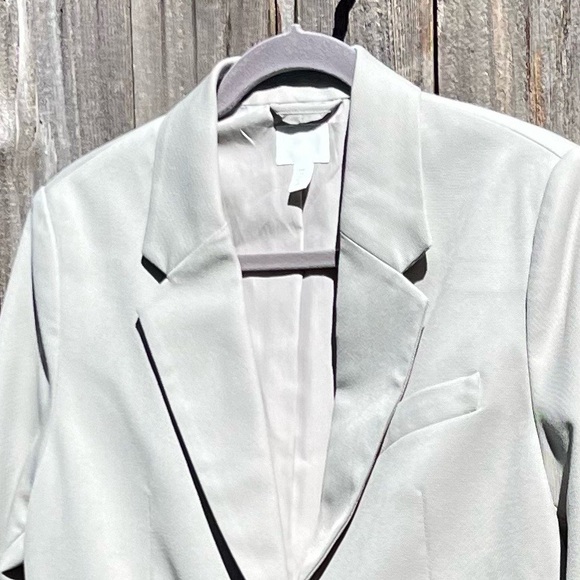 H&M taupe tan oversized blazer size small - Picture 7 of 16